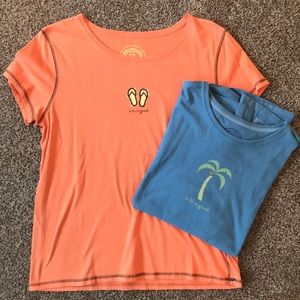 Life Is Good Tops - Flip Flop Tee Life Is Good Tops - Flip Flop Tee